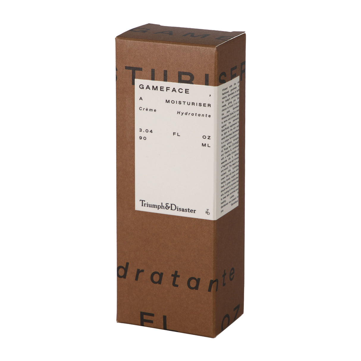 Triumph & Disaster Gameface Moisturiser Tube, 90ml Lotion & Moisturizer