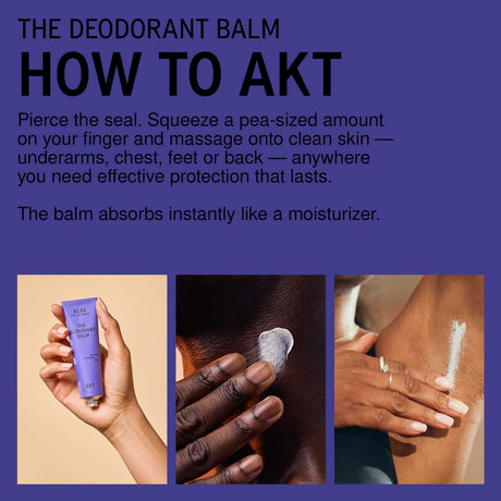 AKT Natural Deodorant Balm The Onsen, 50ml Deodorant
