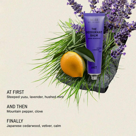 AKT Natural Deodorant Balm The Onsen, 50ml Deodorant