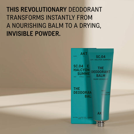 AKT Natural Deodorant Balm Halcyon Summers, 50ml Deodorant