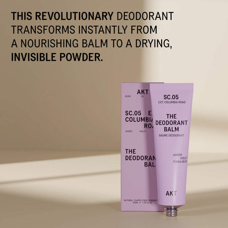 AKT Natural Deodorant Balm Columbia Road, 50ml Deodorant