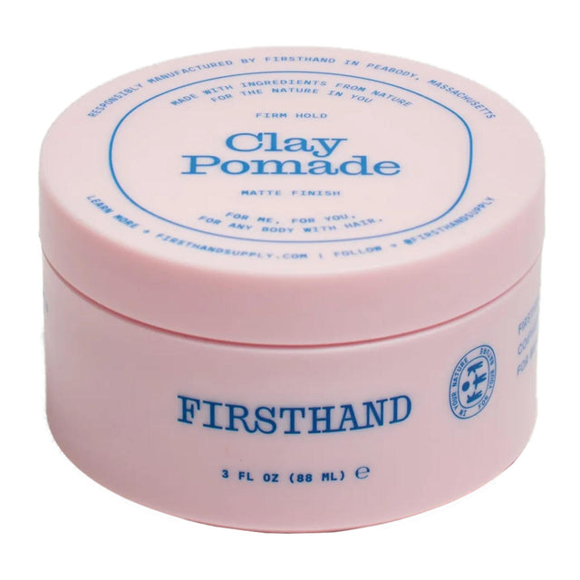 Firsthand Supply Clay Pomade, 88ml Hair Styling Products