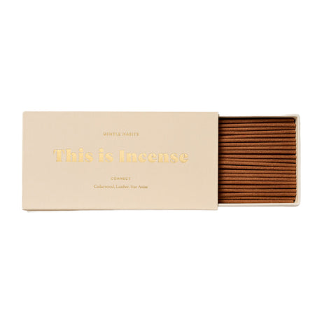 Gentle Habits This is Incense Connect, 60pcs Incense