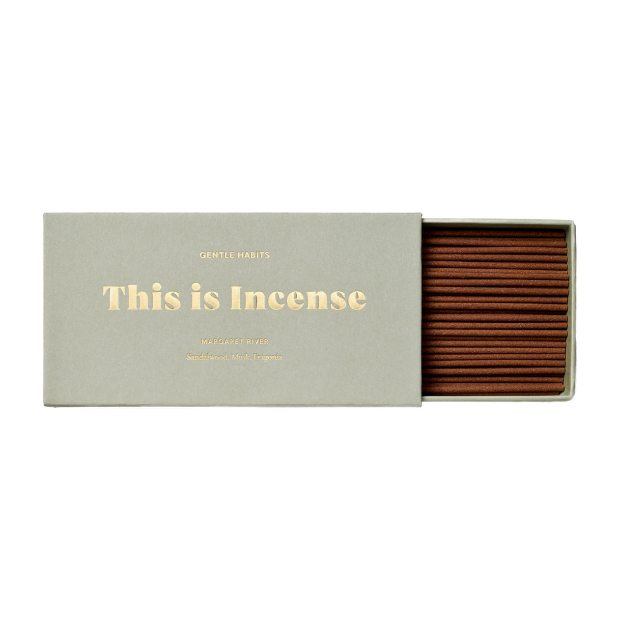 Gentle Habits This is Incense Margaret River, 60pcs Incense
