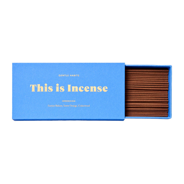 Gentle Habits This is Incense Immersion, 60pcs Incense