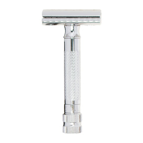 Merkur 34C HD Adjustable Safety Razor Chrome Razors & Razor Blades