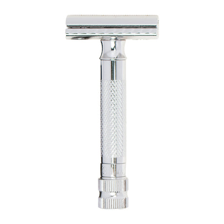 Merkur 34C HD Adjustable Safety Razor Chrome Razors & Razor Blades