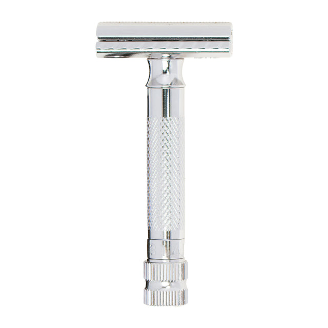 Merkur 34C HD Adjustable Safety Razor Chrome Razors & Razor Blades