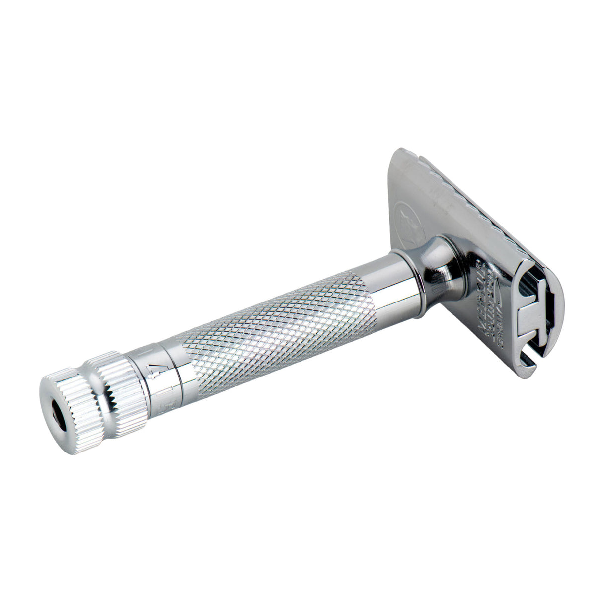 Merkur 34C HD Adjustable Safety Razor Chrome Razors & Razor Blades