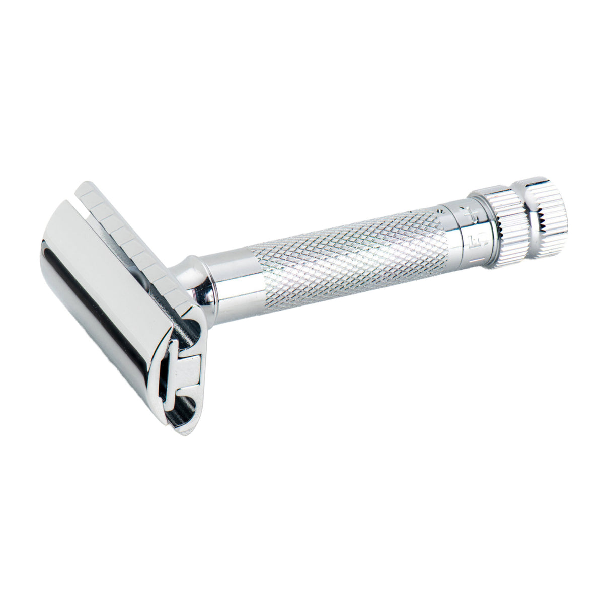 Merkur 34C HD Adjustable Safety Razor Chrome Razors & Razor Blades