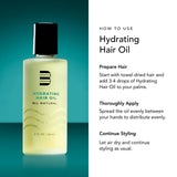 BLUMAAN Hydrating Hair Oil, 60ml Hair Styling Products