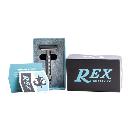 REX Sentry Slant Safety Razor Razors & Razor Blades