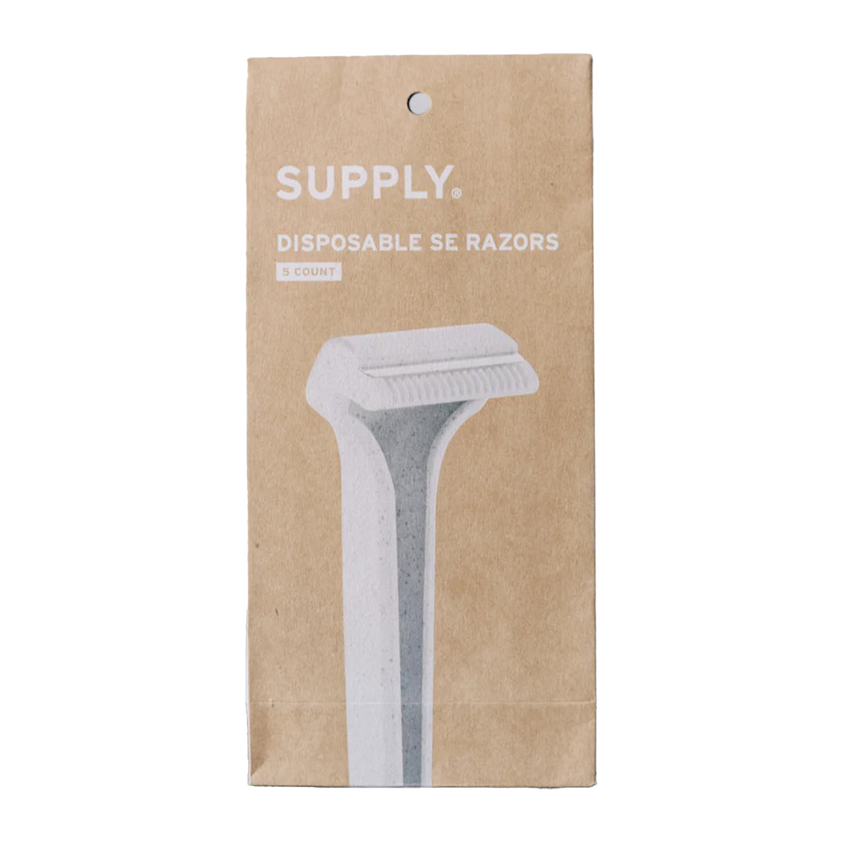 Supply The Single Edge Disposable SE Razor (5 Pack)