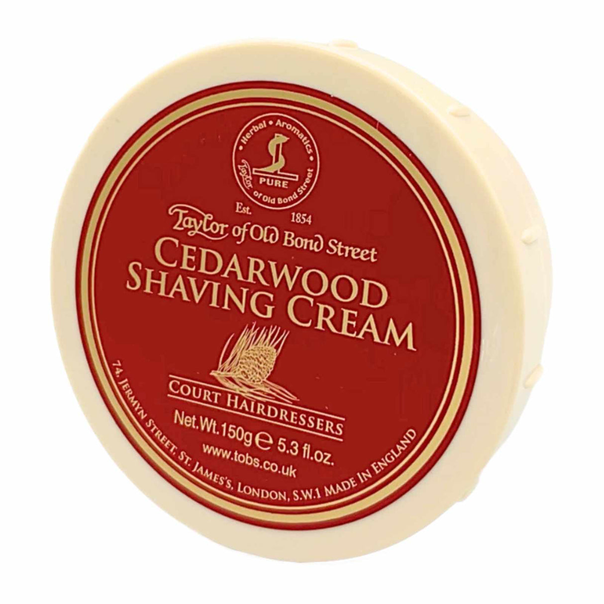 Taylor of Old Bond Street Cedarwood Shaving Cream Shaving Cream