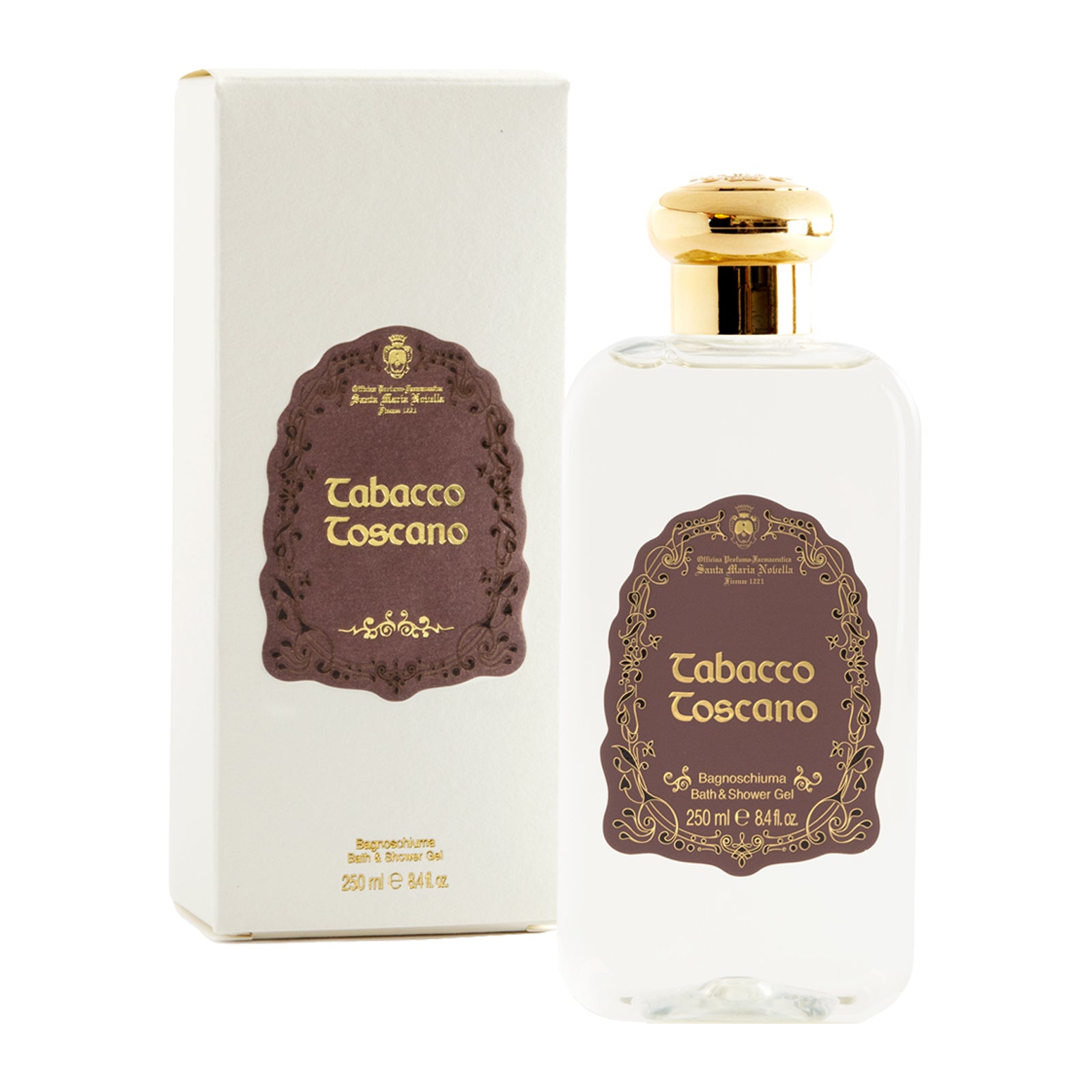Santa Maria Novella Tabacco Toscano Bath & Shower Gel, 250ml – NOAH