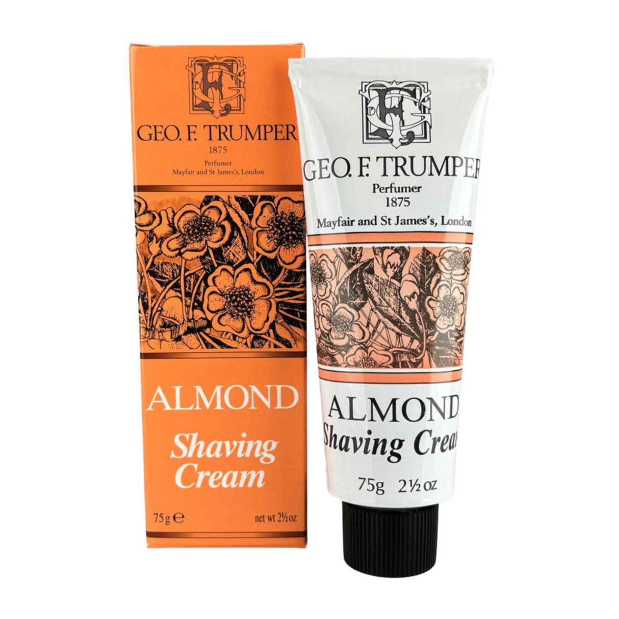 Geo. F. Trumper Almond Shaving Cream Tube, 75g Shaving Cream