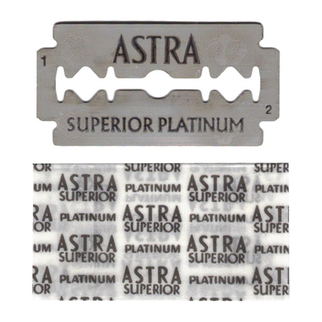 Astra Superior Platinum Double Edge Blades (100) Razors & Razor Blades