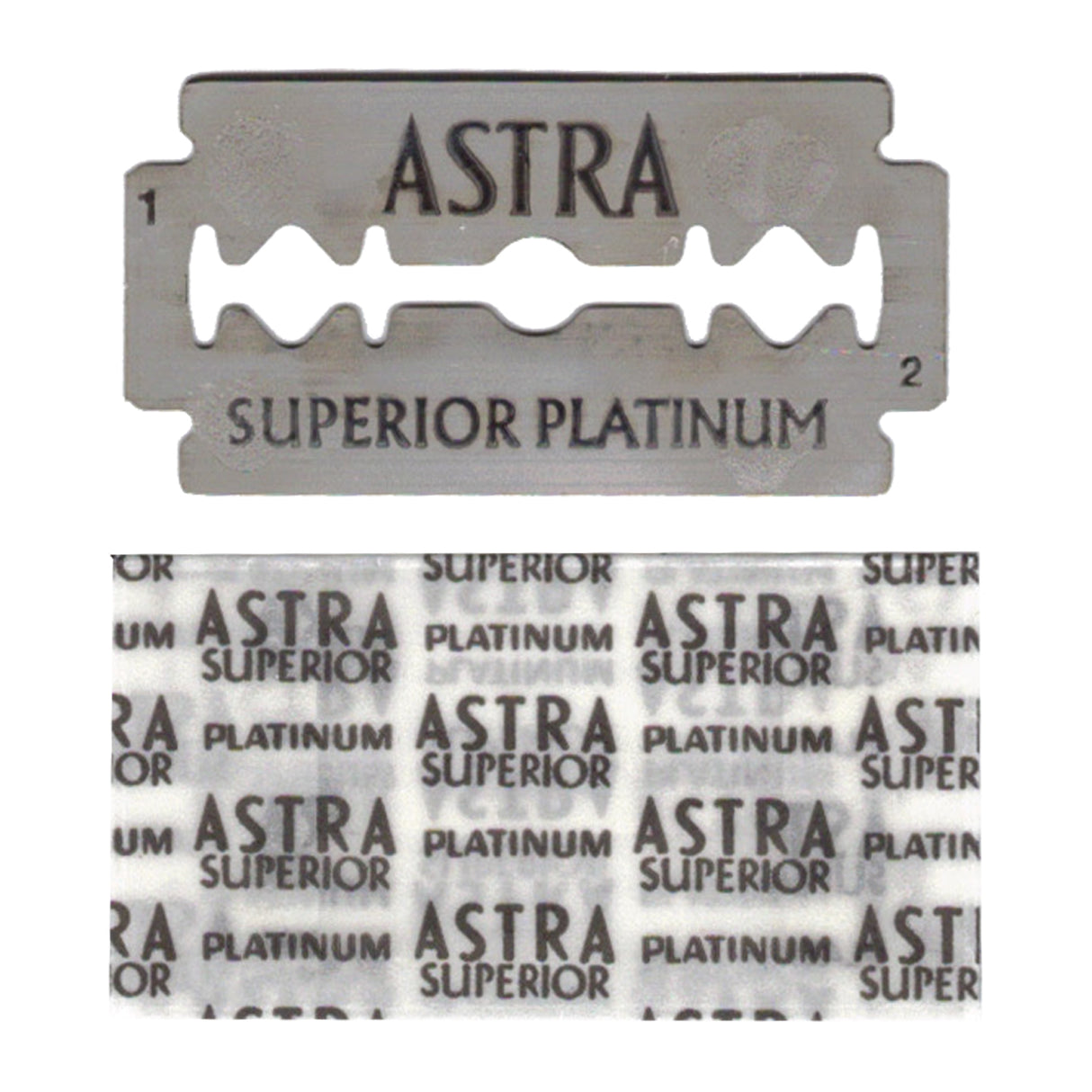 Astra Superior Platinum Double Edge Blades (5) Razors & Razor Blades