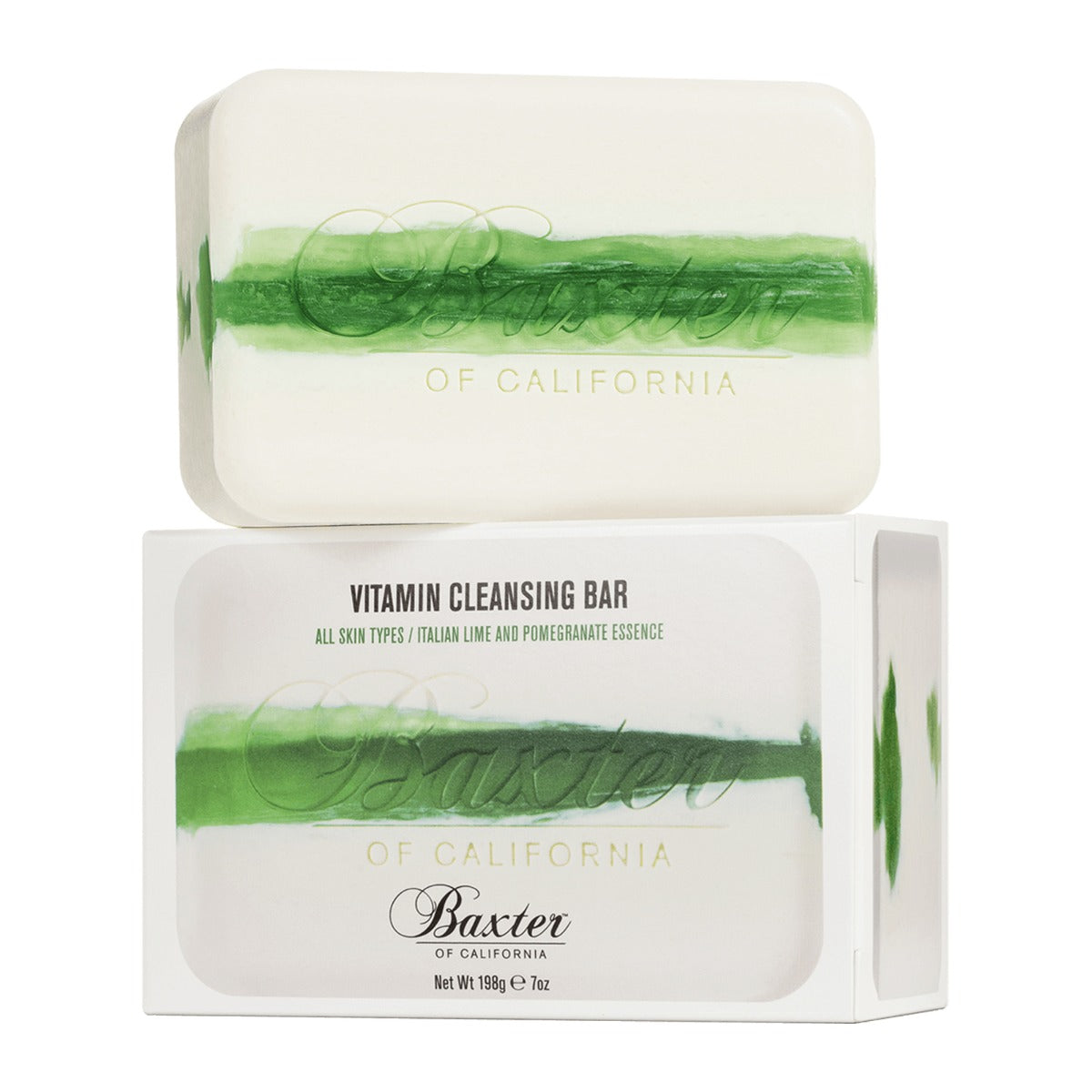 Baxter of California Vitamin Cleansing Bar: Italian Lime & Pomegranate, 198g