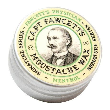 Captain Fawcett's Physician Menthol Moustache Wax, 15ml Hair Styling Products