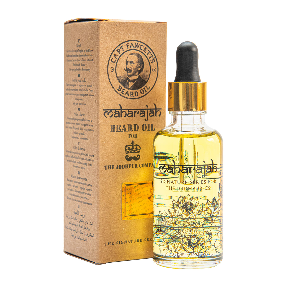 Captain Fawcett's Maharajah Beard Oil by The Jodhpur Company, 50ml