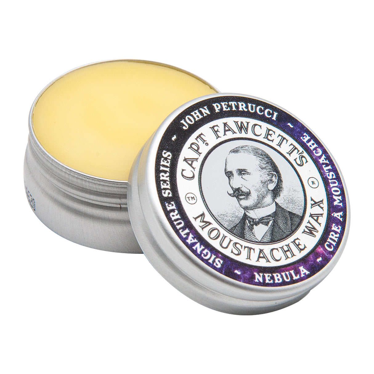 Captain Fawcett's Nebula Moustache Wax by John Petrucci, 15ml