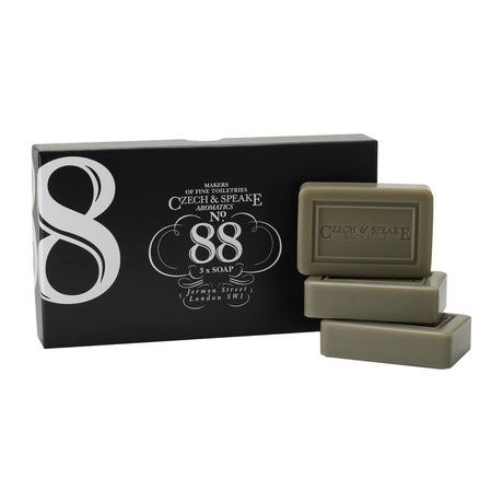 Czech & Speake No. 88 Soap, 3 x 75g Bar Soap