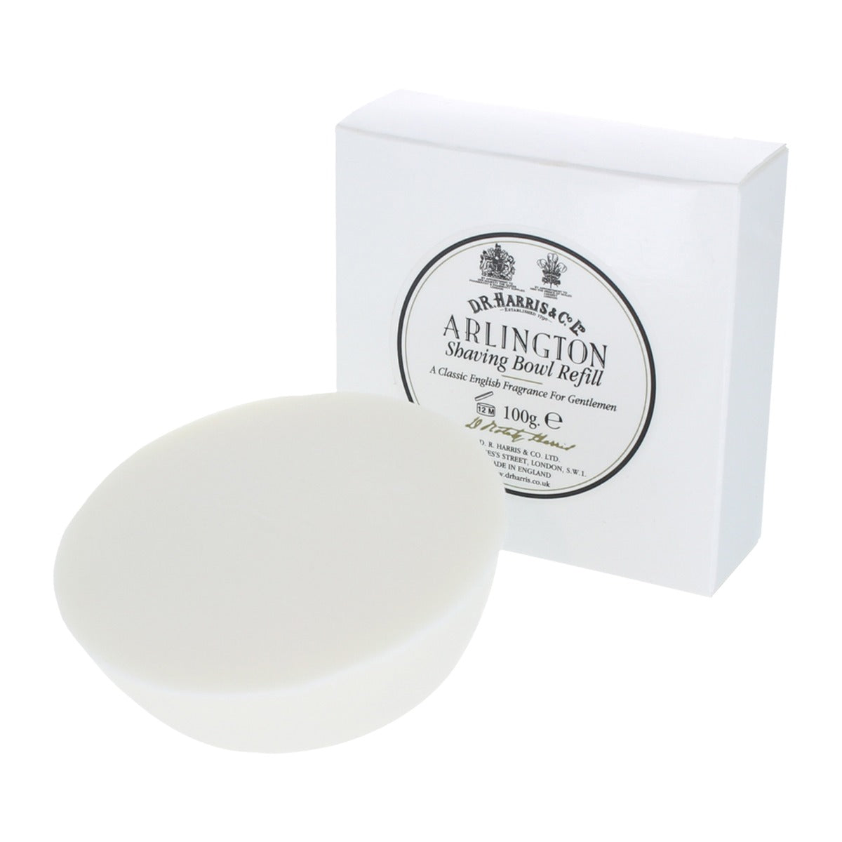 D. R. Harris Arlington Shaving Soap Refill, 100g