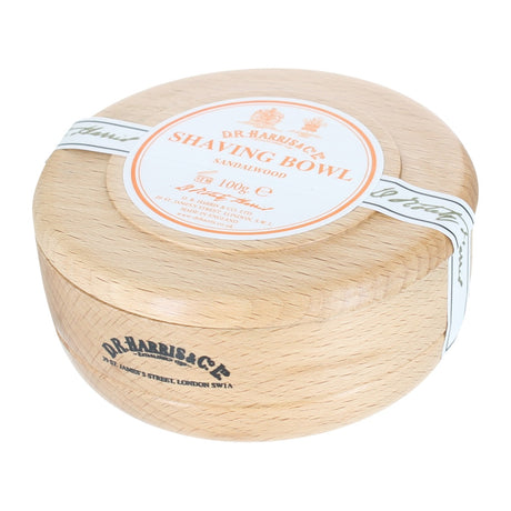 D. R. Harris Sandalwood Shaving Soap in Bowl, 100g Shaving Cream