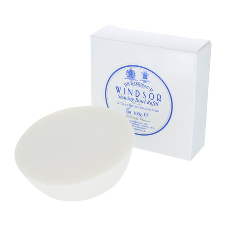 D. R. Harris Windsor Shaving Soap Refill, 100g Shaving Cream