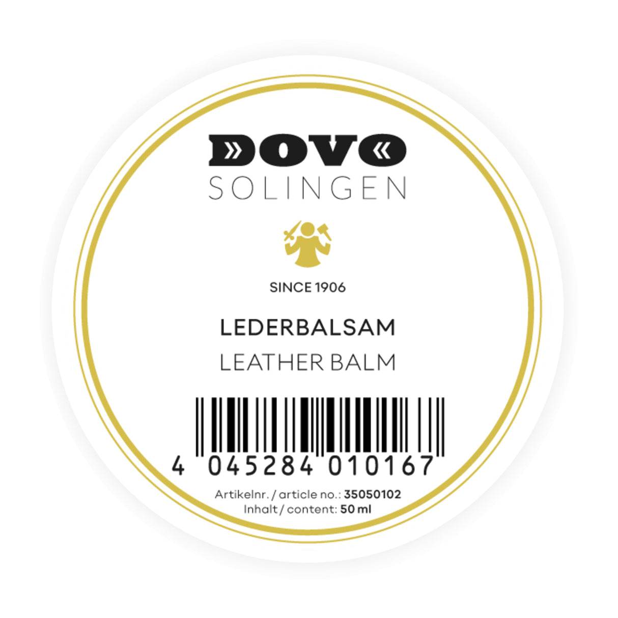 DOVO Solingen Leather Balm for Razor Strop, 50ml