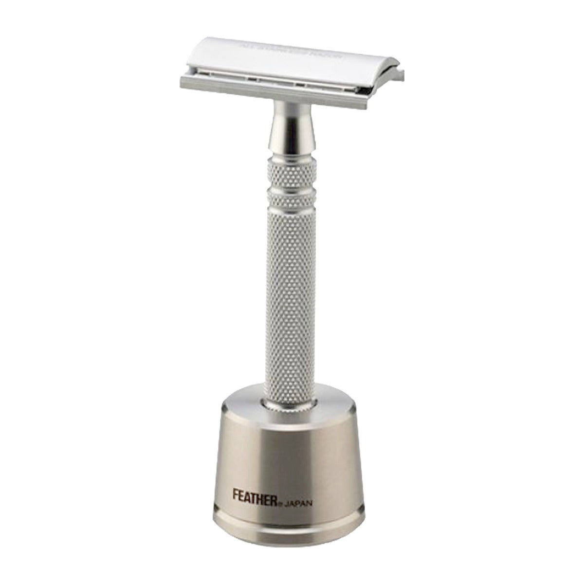 FEATHER　Safety Razor　Super Fine　NO.1200 Feather Stainless Steel Safety Razor with Stand AS-D2S – NOAH