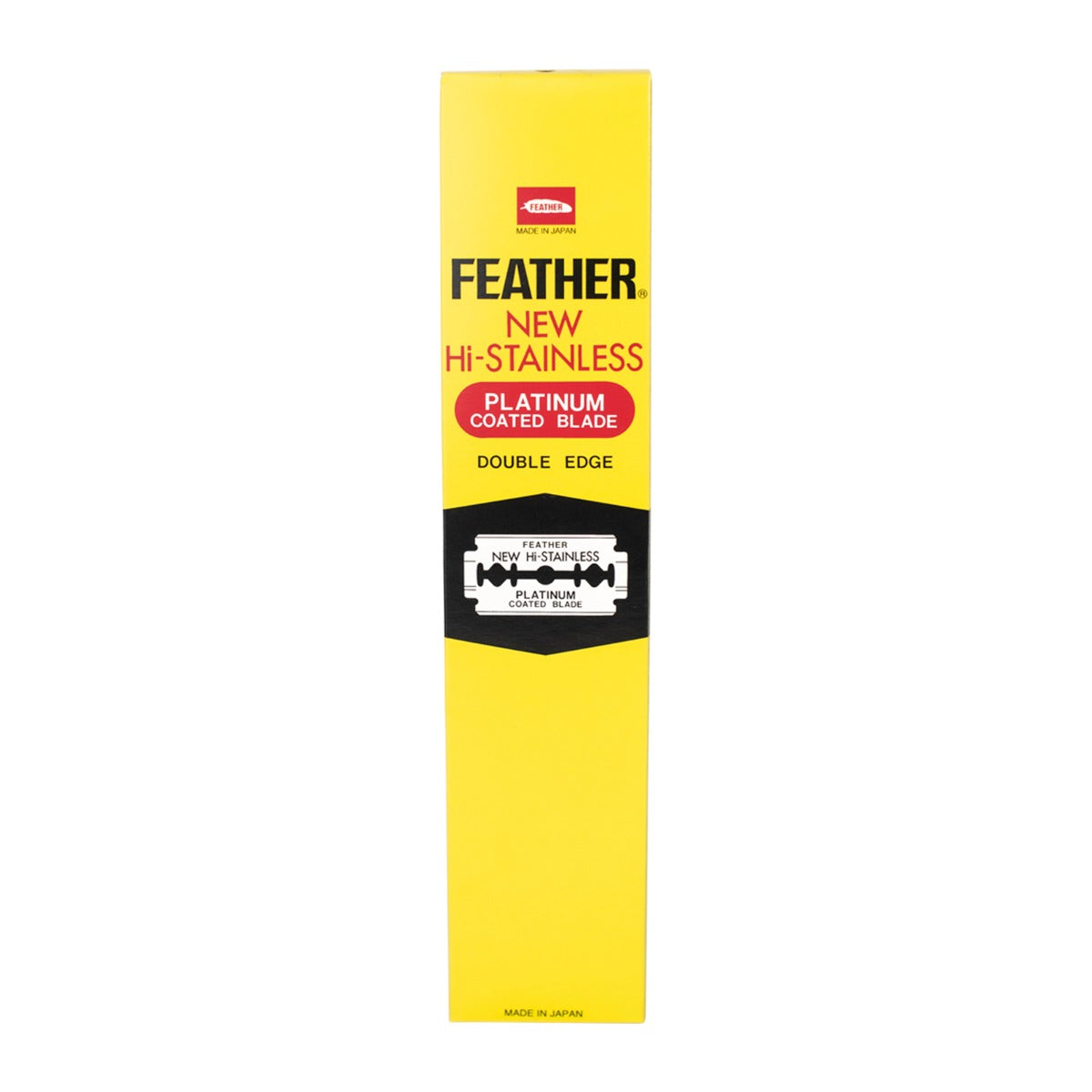 Feather Safety Razor Blades Feather Hi Stainless Double Edge Blades