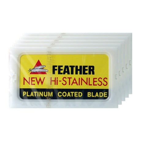 FEATHER Safety Razor Co Double Edge Razor Blades (50) Razors & Razor Blades