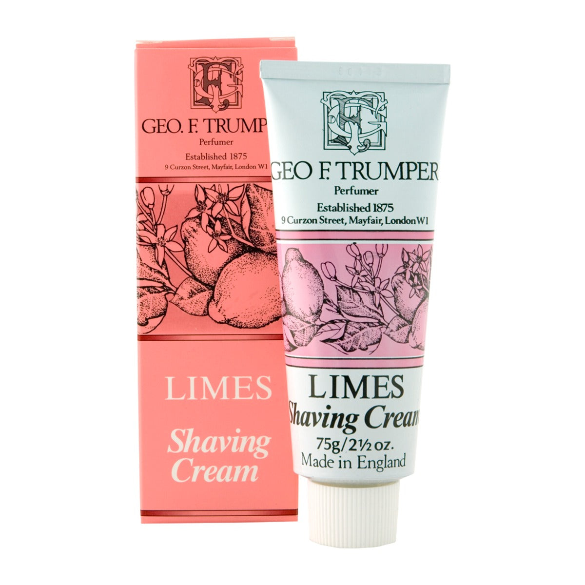 Geo. F. Trumper Limes Shaving Cream Tube, 75g