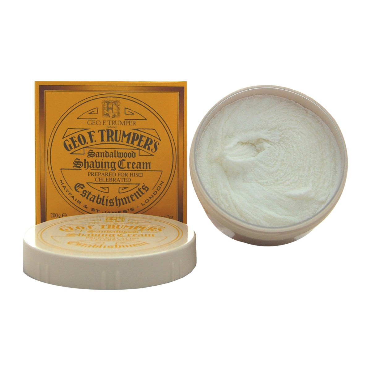 Geo. F. Trumper Sandalwood Shaving Cream Bowl, 200g