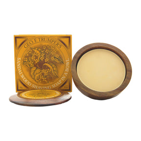 Geo. F. Trumper Sandalwood Shaving Soap in Bowl, 80g Shaving Cream
