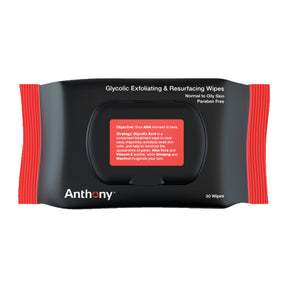 Anthony Glycolic Exfoliating & Resurfacing Wipes (30) Facial Cleansers