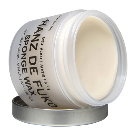 Hanz de Fuko Sponge Wax, 56g Hair Styling Products