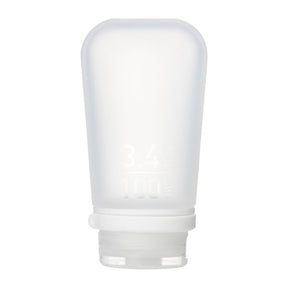 humangear GoToob+ Travel Tube: Large 100ml Clear Travel Bottles & Containers
