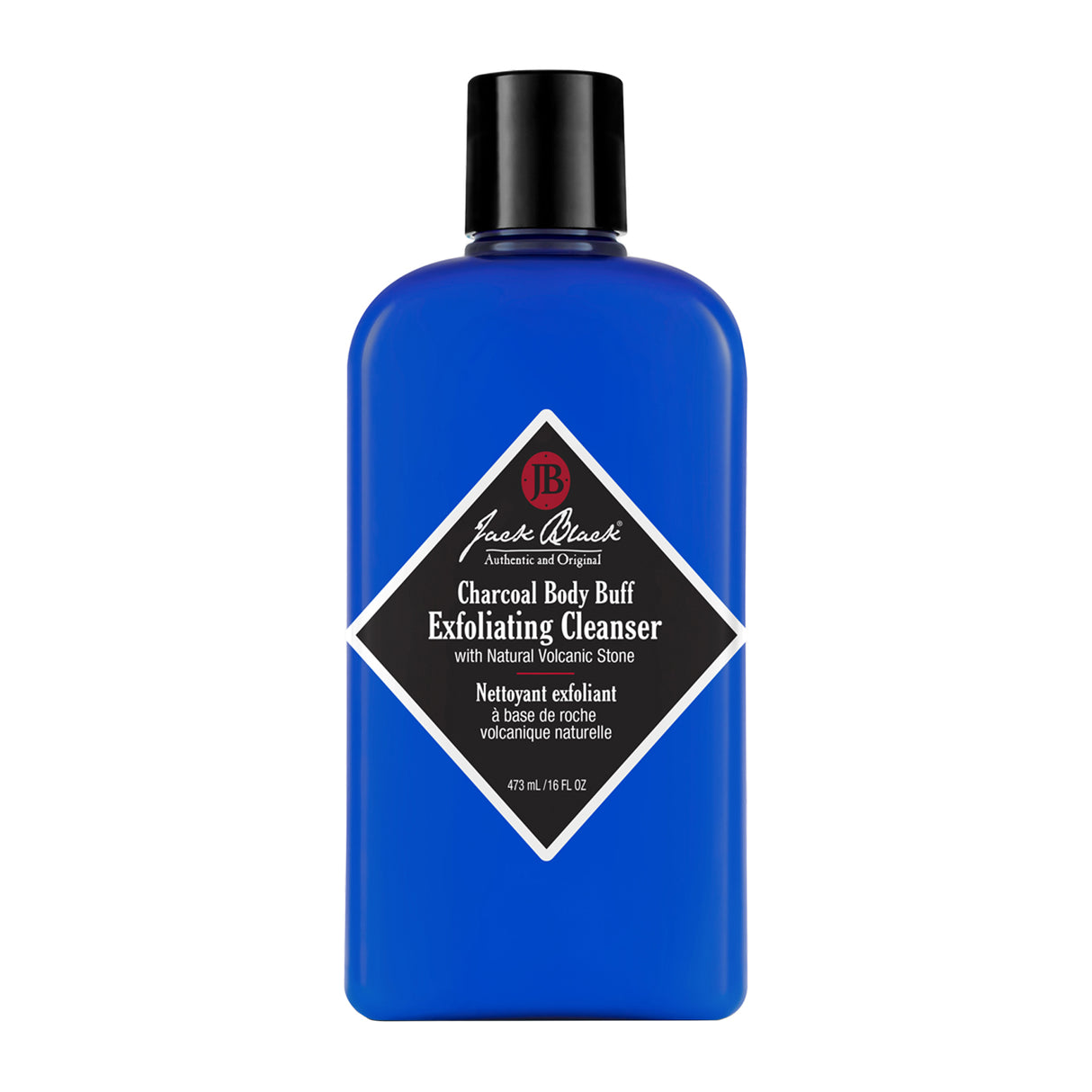 Jack Black Charcoal Body Buff Exfoliating Cleanser, 473ml