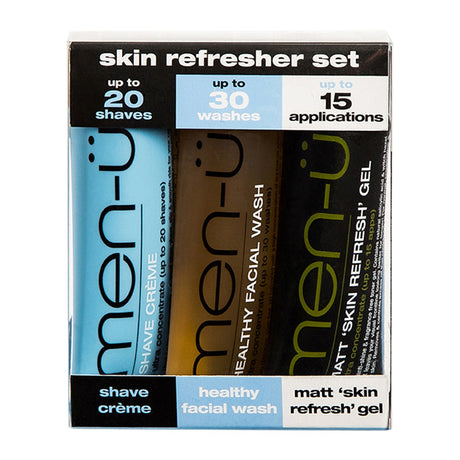 men-u Skin Refresher Set, 3 x 15ml Skin Care