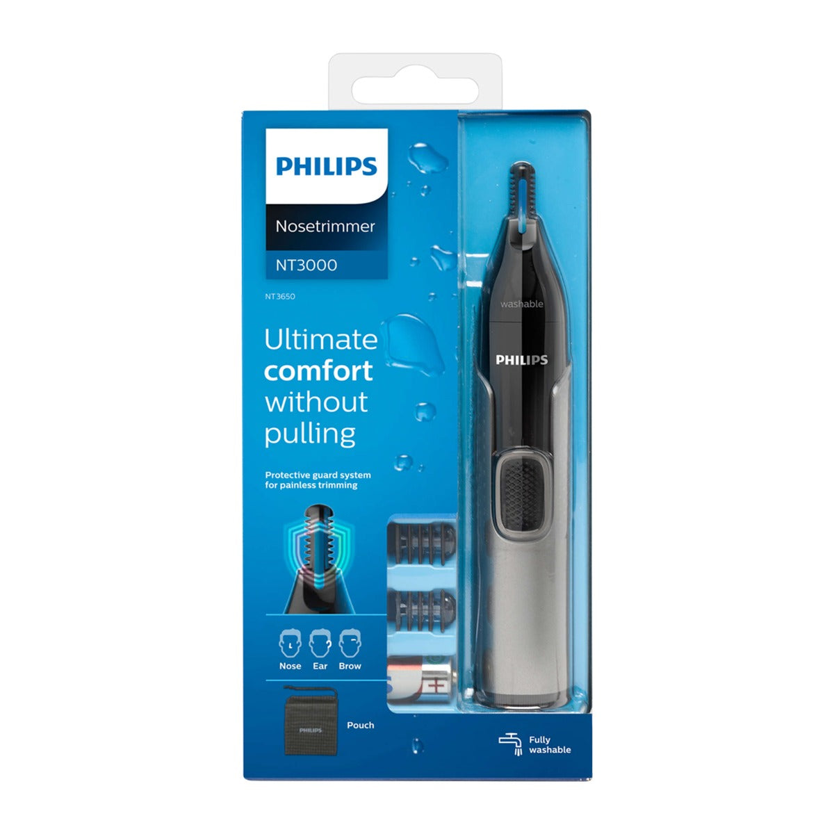 Philips Nosetrimmer Nose Ear Eyebrow Trimmer Series 3000 (NT3000