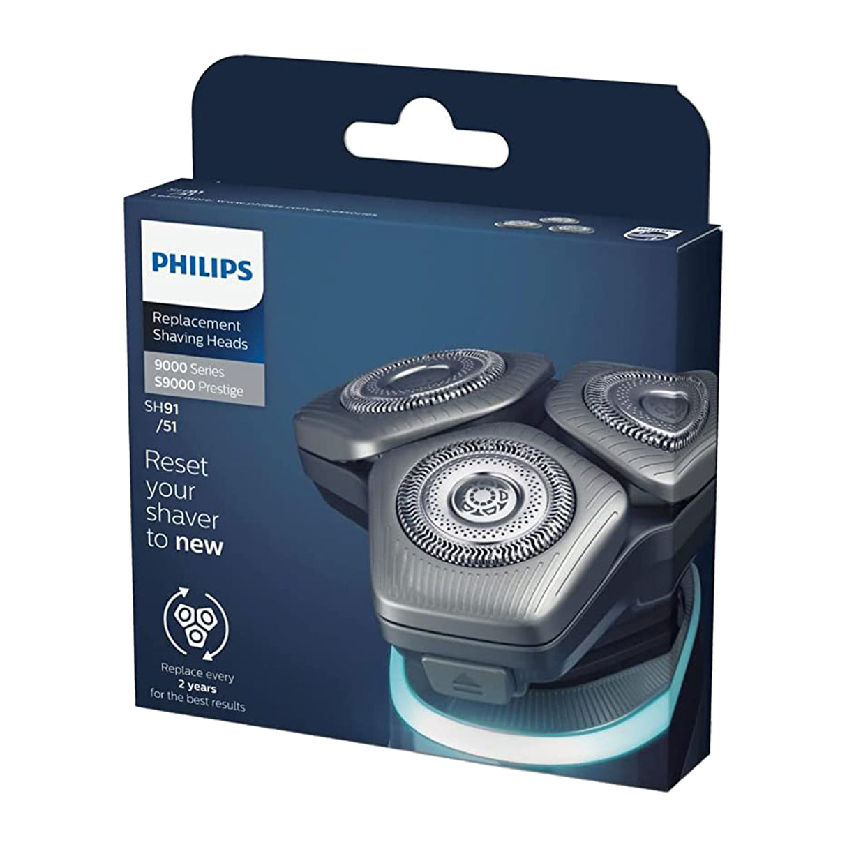 Philips Shaver Series 9000 SkinIQ Replacement Shaving Heads