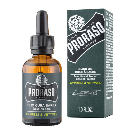 Proraso Beard Oil: Cypress & Vetyver, 30ml Hair Styling Products