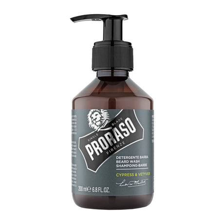 Proraso Beard Wash: Cypress & Vetyver, 200ml Shampoo