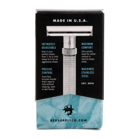 REX Ambassador Adjustable Safety Razor Razors & Razor Blades