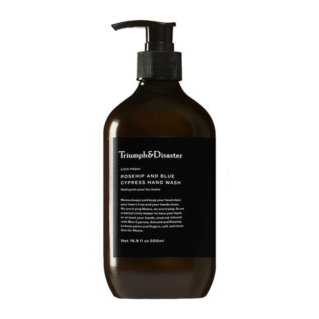 Triumph & Disaster Little Helper Hand Wash: Rosehip and Blue Cypress, 500ml Liquid Hand Soap