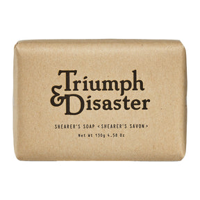 Triumph & Disaster Shearer's Soap, 130g Bar Soap